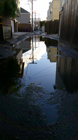 Post Storm Alley Reflection